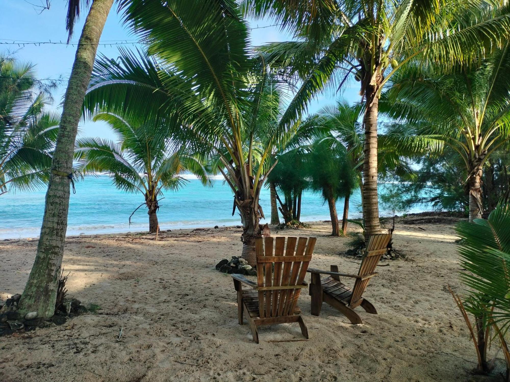 Oronga Beach Arorangi Ngoại thất bức ảnh